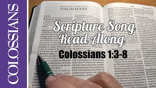 Bearing Fruit (Colossians 1:3-8 Scripture Song) @JasonSilverMusic