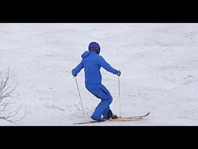 BCクロカンなセントイライアスと凸凹斜面 Telemarking a Full Mogul
