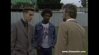 The Specials - Terry Hall & Lynval Golding Interview Butts Stadium 1981