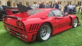 Filmed at concours of elegance, windsor 2016 based on the 288 gto, gto
evoluzione was designed for group b racing, before series disbanded,
t...