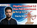 g by Free Fall Method | Acceleration Due to Gravity Experiment | Class 9 Physics Practical
