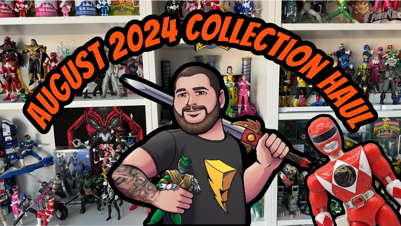 Mighty Morphin Power Rangers August 2024 Collection Haul - Lightning ...