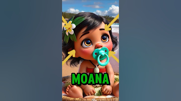 La Vida de Moana 👶🏻