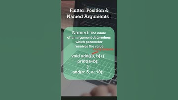 Position vs Named Arguments | Flutter Shorts | #shorts
