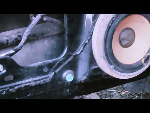 Замена штатных динамиков в kia spectra на DL Audio raven 165