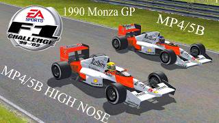 F1 Challenge VB 1990 Monza, McLaren MP4/5B High Nose 5 lap race