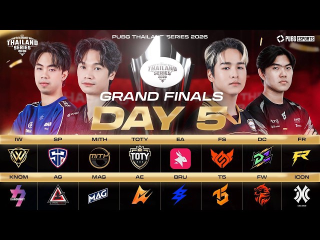 🔴Live สด!  𝐏𝐔𝐁𝐆 𝐓𝐇𝐀𝐈𝐋𝐀𝐍𝐃 𝐒𝐄𝐑𝐈𝐄𝐒 𝟐𝟎𝟐𝟔 𝐏𝐡𝐚𝐬𝐞 𝟏 𝐆𝐑𝐀𝐍𝐃 𝐅𝐈𝐍𝐀𝐋𝐒  𝐃𝐚𝐲 𝟓