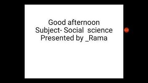 Class 3rd ( getting to know the place you live in) Social science