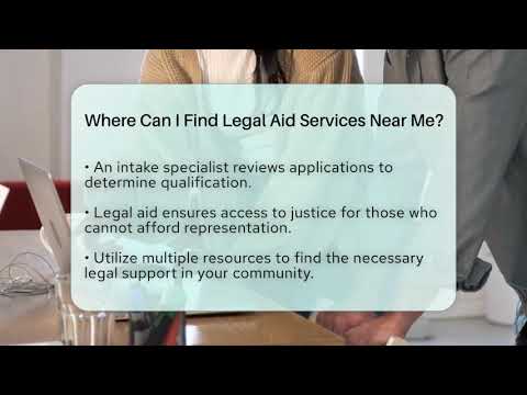 Where Can I Find Legal Aid Services Near Me? - CountyOffice.org