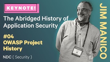 OWASP Project History - Jim Manico