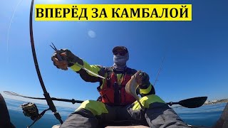 ВПЕРЁД ЗА КАМБАЛОЙ / МОРСКАЯ РЫБАЛКА С КАЯКА angler pro liker 4.3