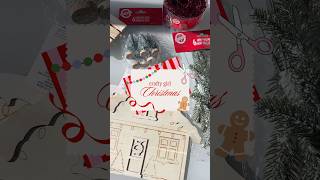Crafty Girl Christmas: DIY Dollar Tree Christmas Village House🎄🏡 #christmas #diycrafts
