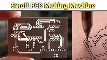 PCB making Machine | CNC milling for PCB fabrication | Make PCB at home