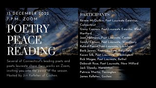 Poetry Peace Reading - Jim Kelleher (host) - An Oliver Wolcott Library (Litchfield, CT) Presentation