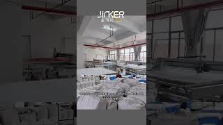 Auto Digital Printing Workshop | Jinker Ensures Uniform Pigment & Long-Lasting Hotel Fabric