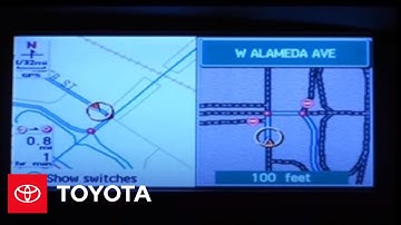 2005 - 2007 Avalon How-To: Navigation System - Voice Guidance Mode | Toyota