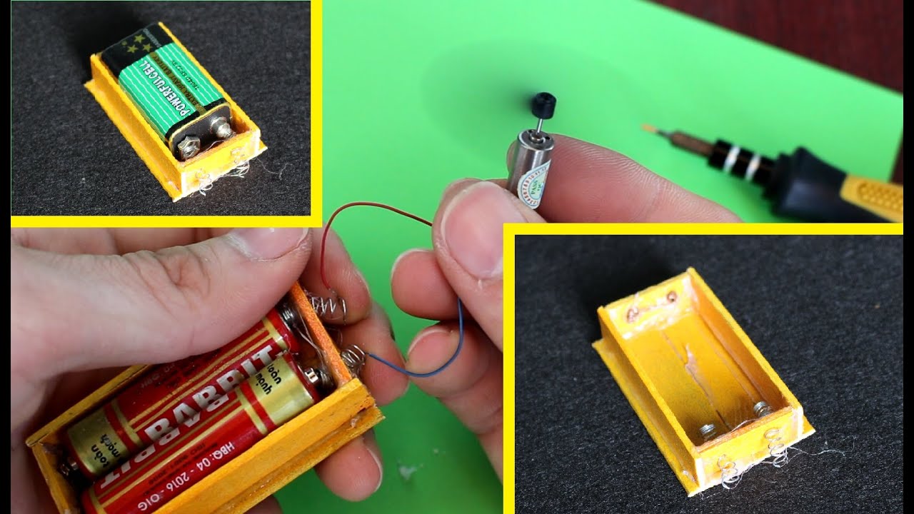 Как сделать держатель батареи | эскимо - YouTube