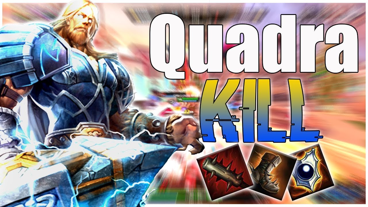 QUADRA KILLS ARE EASY WITH THOR!! - SMITE