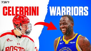 Macklin Celebrini shares a special connection to Draymond Green and the Golden State Warriors