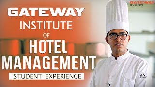 Aayush Sharing His Experience With Gateway Institute Of Hotel Management Gateway Education