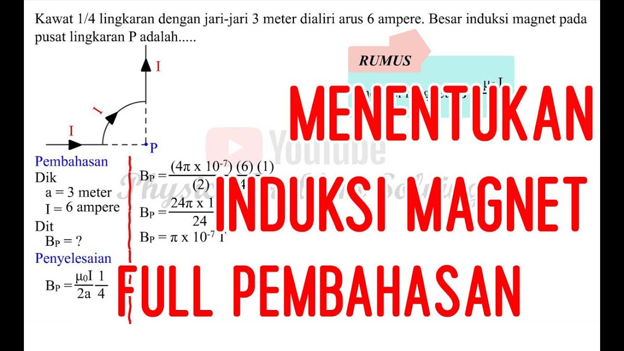 induksi pada kawat melingkar YouTube