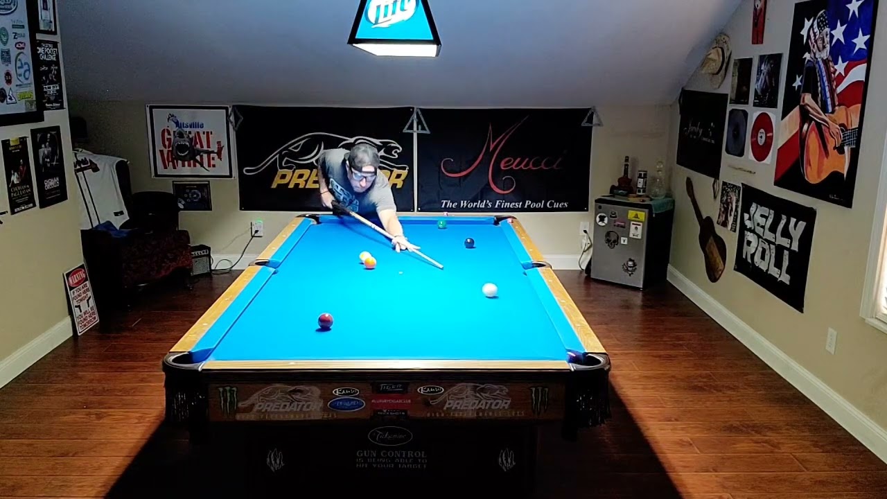 Image of video the 9 ball practice #poolplayer #sports #billiards #pool #subscribe #follow #9ball #pooltable 5