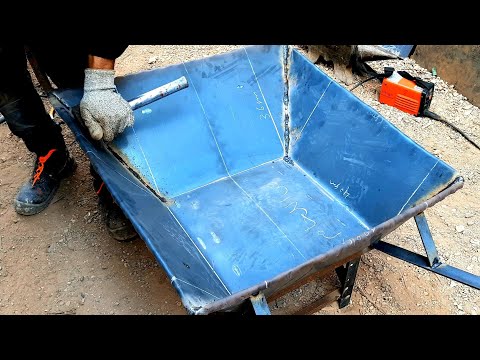 تعلم كيفية قياسات لصنع صندوق عربة (برويطة) يدوية / Learn to measure for making a trolley box