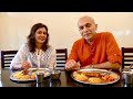 Exploring Traditions & Tasting the VEGETARIAN LUNCH THALI At Mavalli Tiffin Rooms | MTR | Bangalore