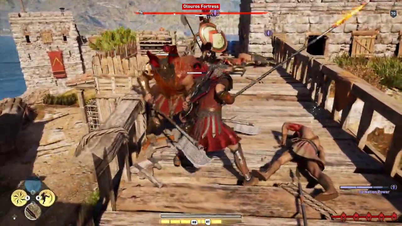 Assassin's Creed Odyssey Alexios vs NIGHTMARE FORTRESS (Olouros)