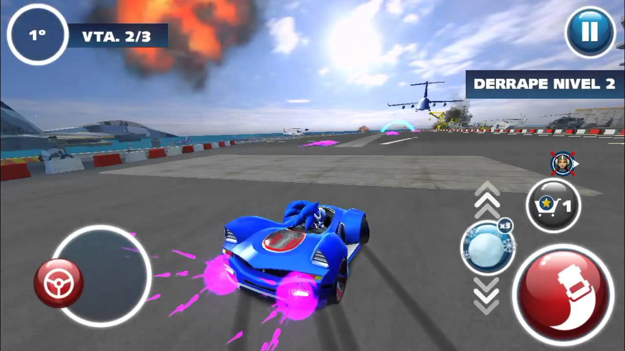 games people play Sonic All Stars Transformed Gameplay In iOS For iPhone iPad & iPod.