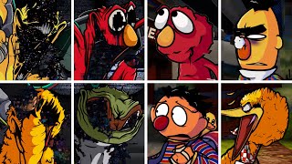 Friday Night Funkin' VS Pibby Sesame Street (Elmo, Oscar, Cookie Monster) (BROKEN STRINGS)