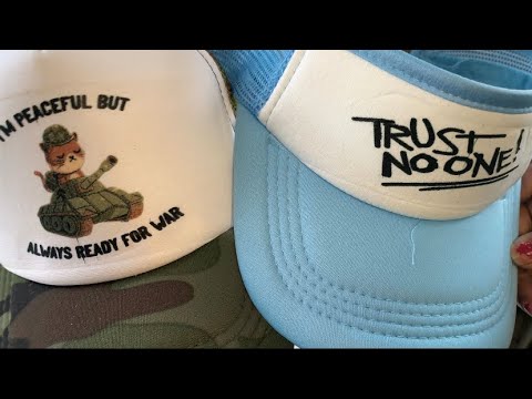 How To Make a Sublimation Raggy Patch Hat