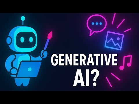 What Is Generative AI? (Explained Simply)