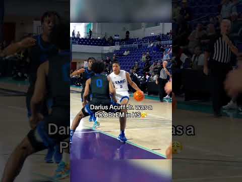 Darius Acuff Jr. BEEN HIM! Can he take Arkansas all the way?👀 #fyp #aau #madehoops #basketball