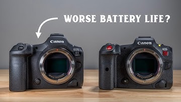 Canon R5 II vs R5C Battery Life - Surprising Results!