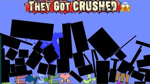 Russian Alphabet Lore in Algodoo – Everyone Got Crushed! 😱