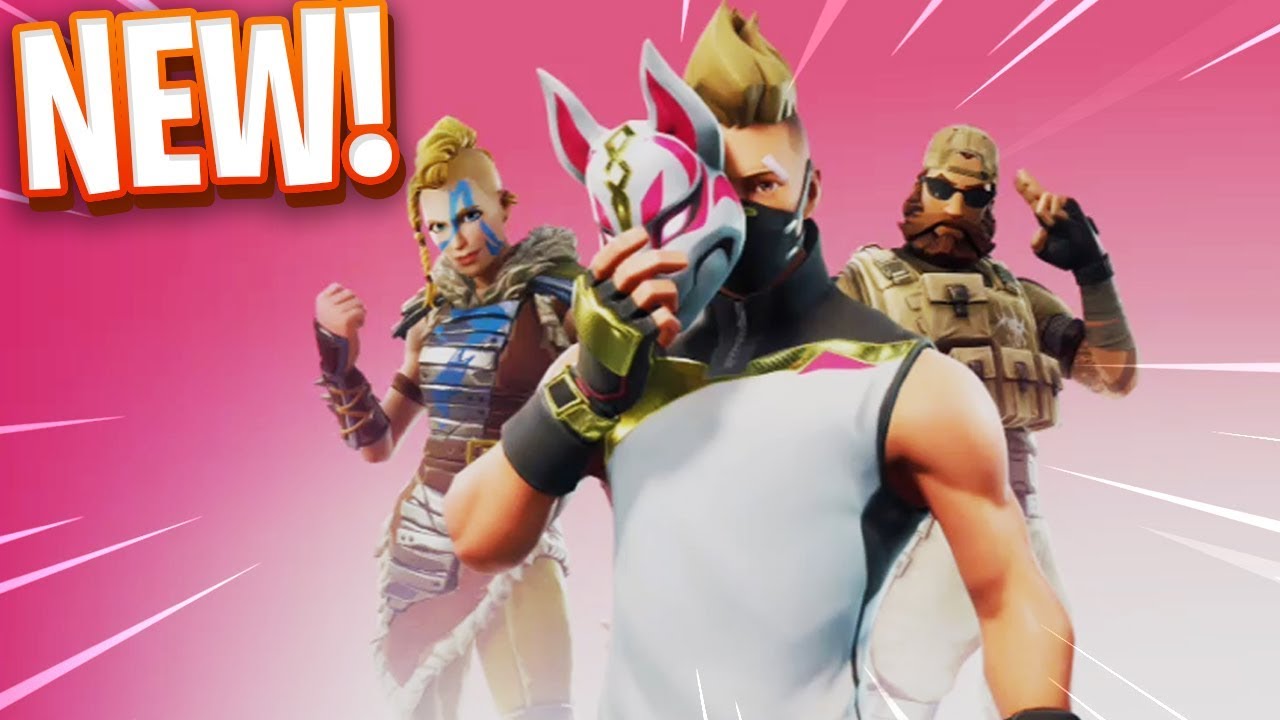 Released Fortnite SEASON 5 SKINS.. - YouTube