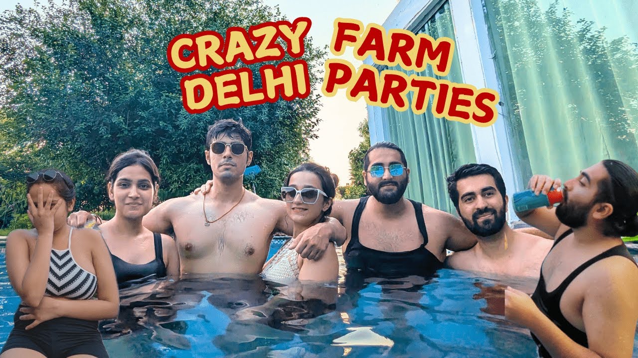 CRAZY POOL PARTY IN DELHI NCR | Fun with Friends | Crazy Party #party #delhincr #poolparty