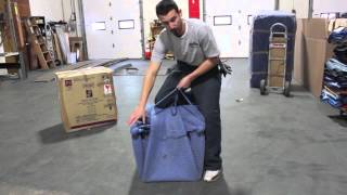 How to pad wrap and protect a chair for your move