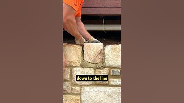 Working With Stone Masonry Requires Great Precision #stonemason #stonemasonry
