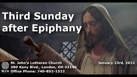 Third Sunday after Epiphany