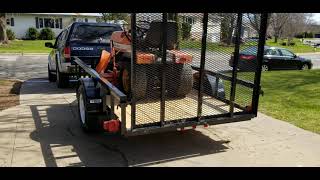 51/2 X 10 CarryOn Trailer overview from Tractor Supply Co