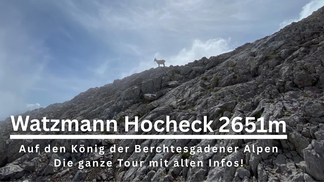 Watzmann Hocheck 2651m | Der König der Berchtesgadener Alpen | Alle Infos zur Tour