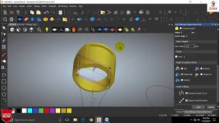 How To make a Simple Ring Design in Artcam 2018 How To make a Simple Ring Design in Artcam 2018