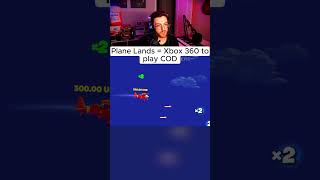 Plane lands and he gets a xbox 360💵✈️ #entertainment #shorts