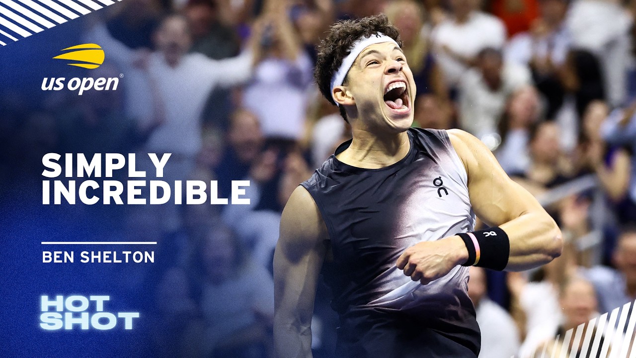Shelton Wins Point For The Ages Against Carlos Alcaraz | 2026 US Open