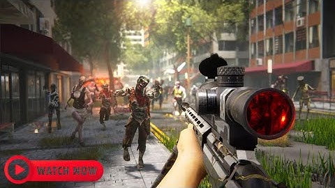 SNIPER ZOMBIE 3D GAME #1| New Sniper Zombie Game for Android