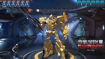 TRANSFORMERS Online 变形金刚 - Mirage Golden Warriors Gun vs Sword One For All Gameplay
