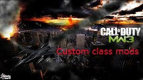 How to glitch MW3 classes - WORKS - NO MODS - NO HACKS - EASY.