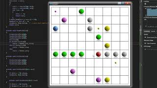 C# Видео-отчёт о создании игры Шарики (Lines) на VideoSharp.info screenshot 4